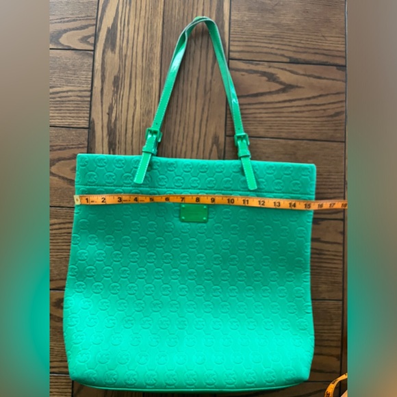 Kelly green tote - Picture 4 of 8